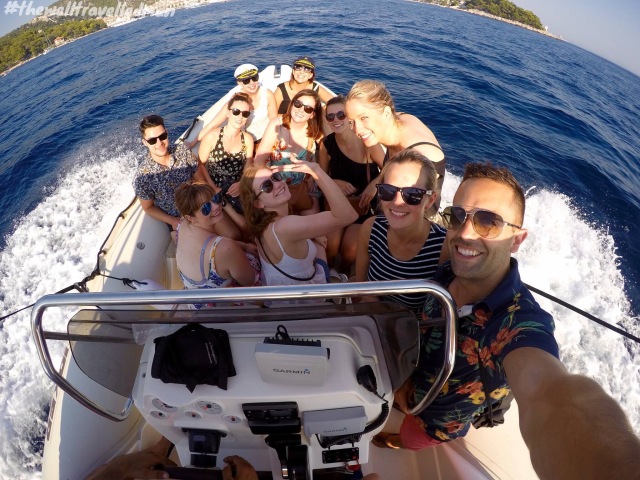 Awesome group of friends sailing from Split to Dubrovnik with MedSailors